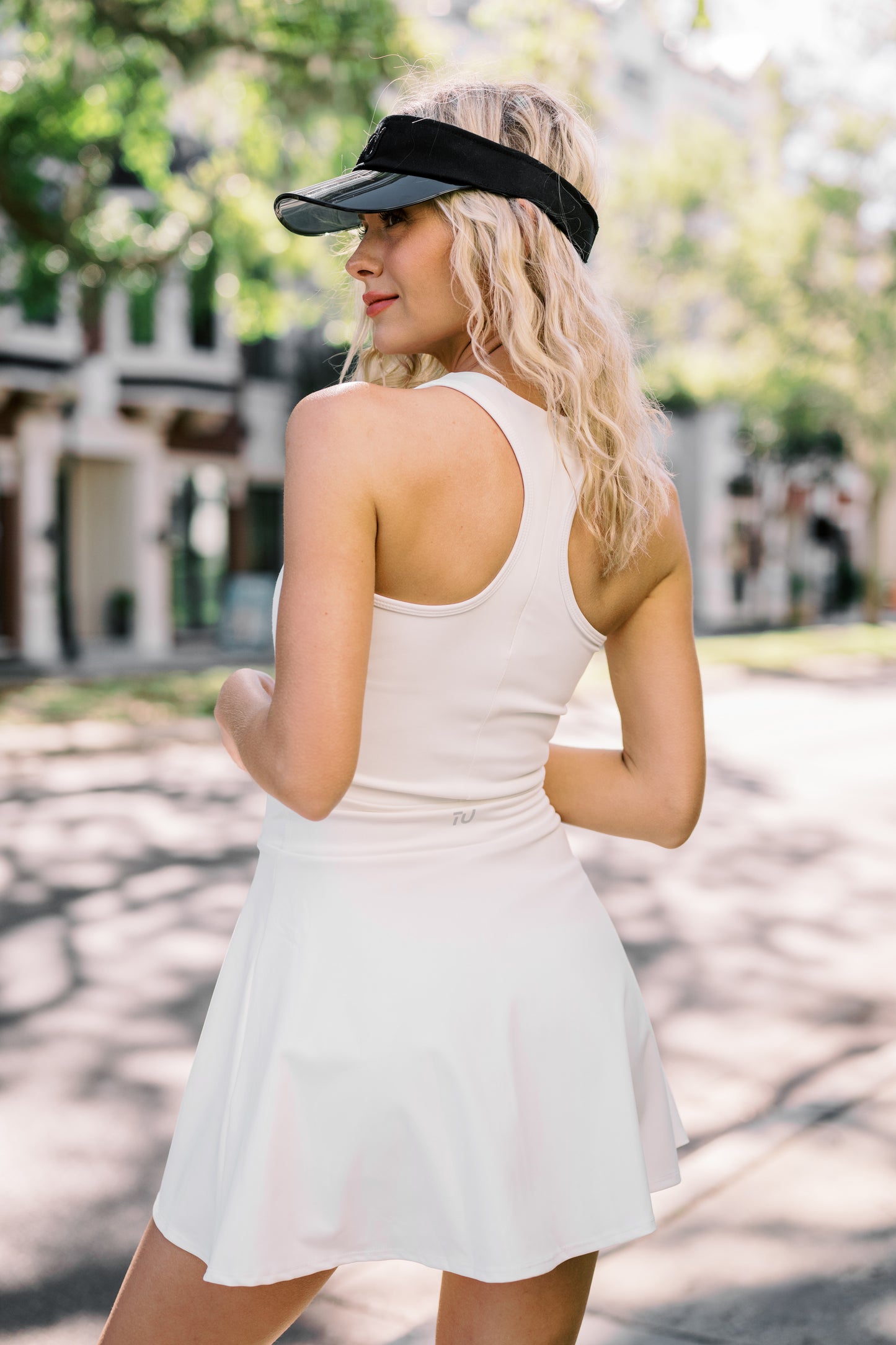 open back tennis dress