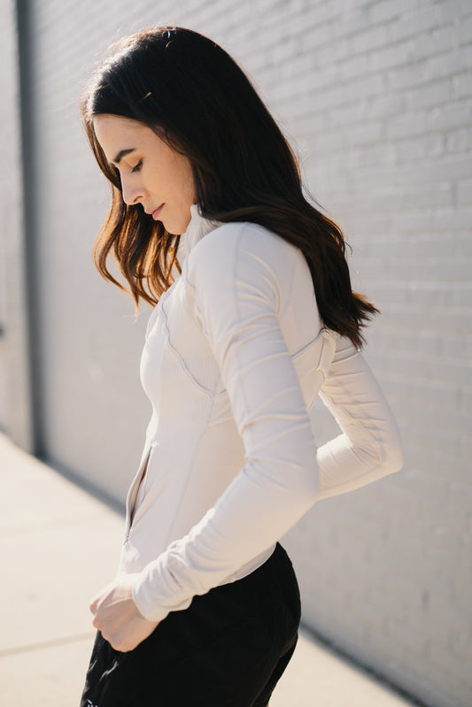 Meet You There Ribbed Jacket